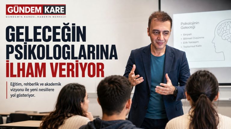 Genç psikologlar için mentorluk: Bilgiden mesleki olgunluğa. Bilal Semih Bozdemir ve psikoloji mentorluğu konulu özel dosya görseli.